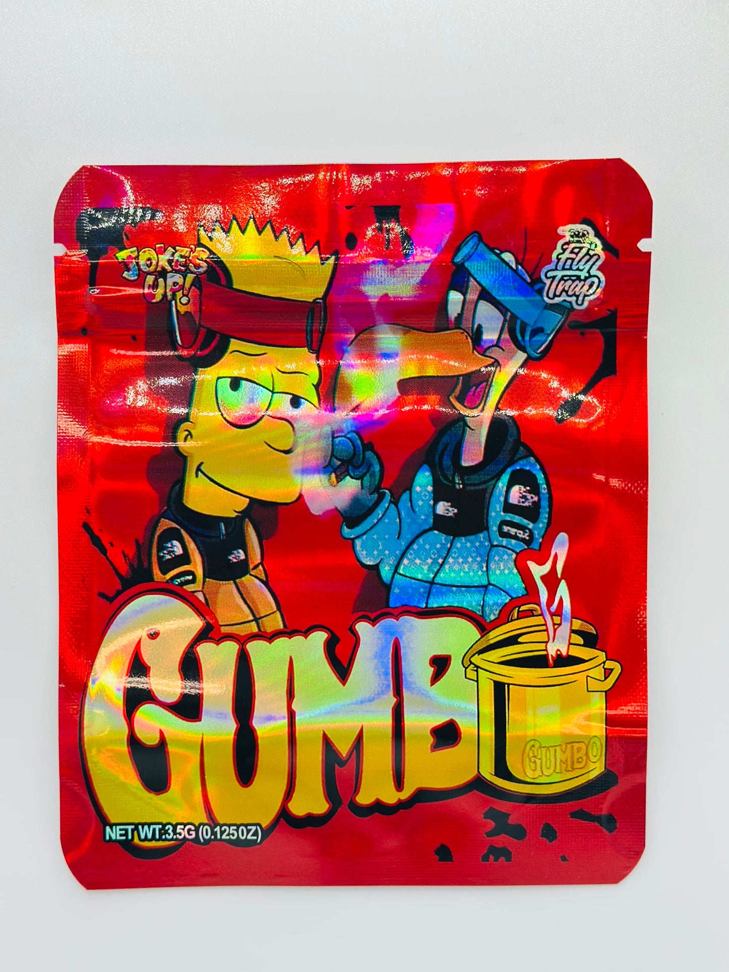 BART SIMPSON GUMBO 3.5G Mylar Bags