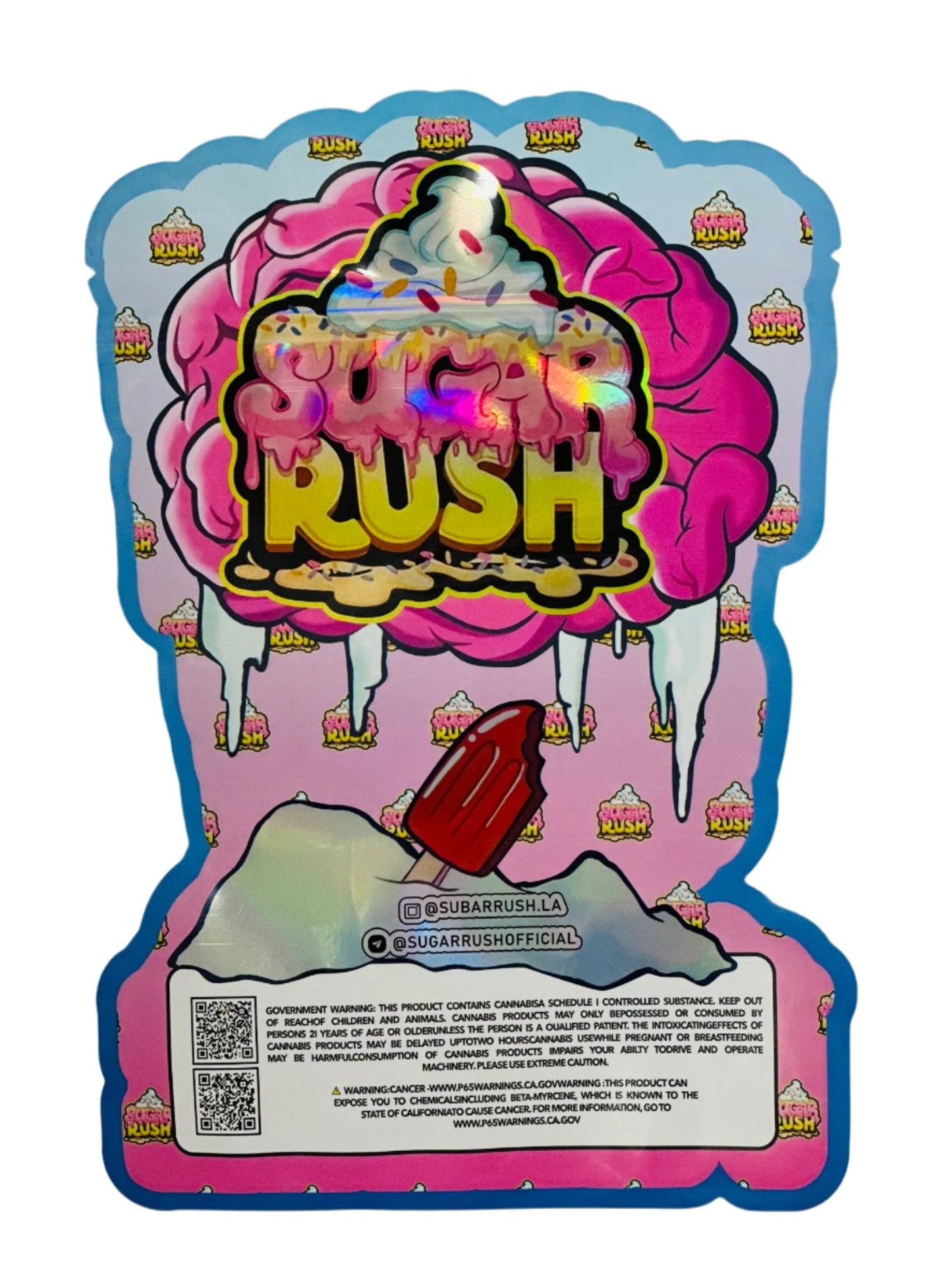 BRAIN FREEZE 1oz 28g Mylar bag.