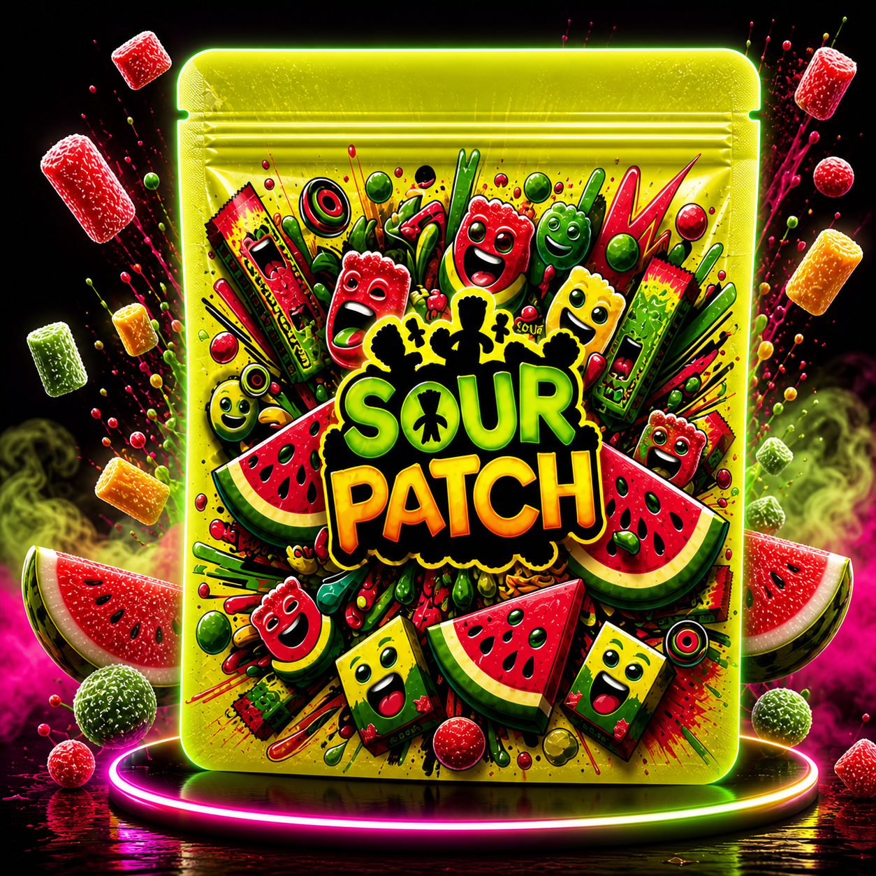 Sour Patch Mylar Bags – Premium Smell Proof Packaging