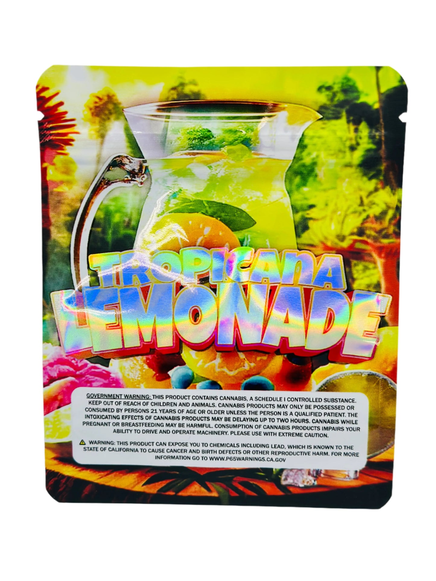 TROPICAL LEMONADE 3.5G mylar bags