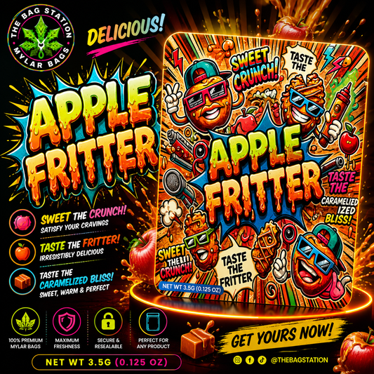 Apple Fritter Mylar Bags – Warm Look, Fresh Protection