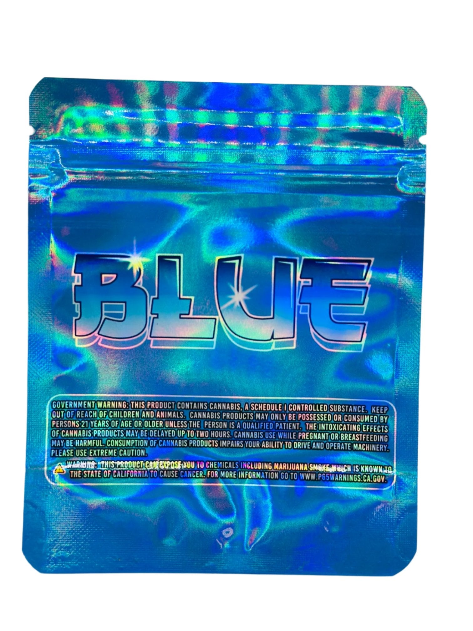 BLUE NURDZ 3.5G Empty Mylar bags