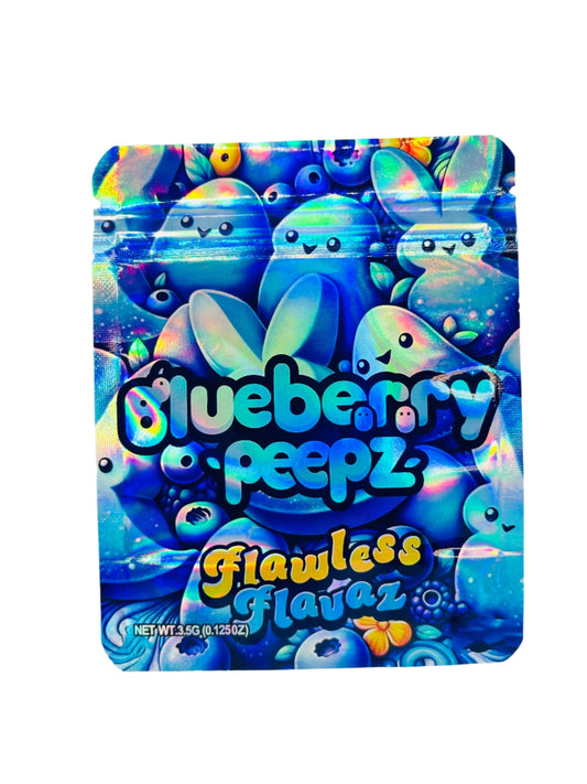 Blueberry Peepz 3.5G Mylar Bag