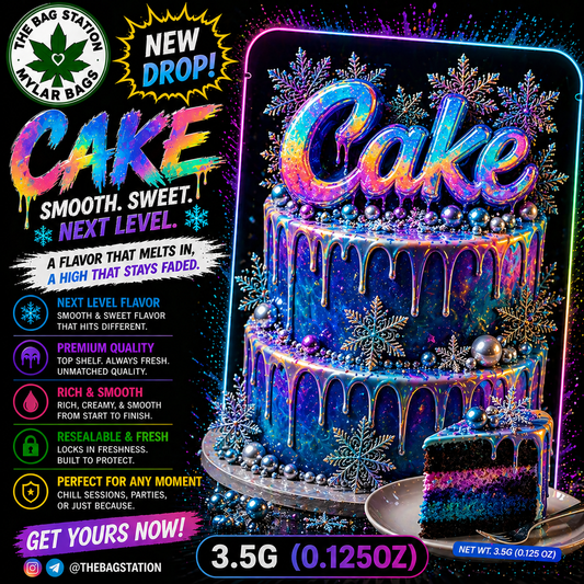 Cake Mylar Bags – Clean Look, Fresh Protection