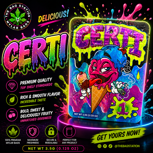 Certi Mylar Bags – Clean Look, Certified Protection