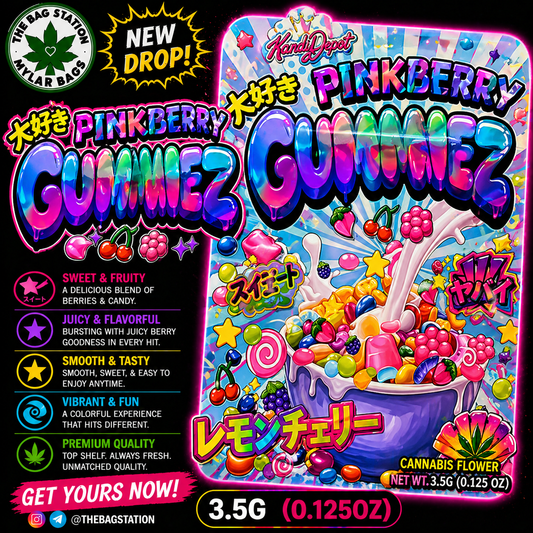 Gummiez Mylar Bags – Fun Look, Fresh Protection