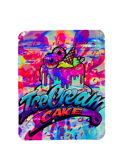 ICE CREAM CAKE 3.5G Mylar Bag.