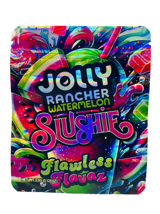 Jolly Rancher Watermelon Slushie 3.5G Mylar Bags