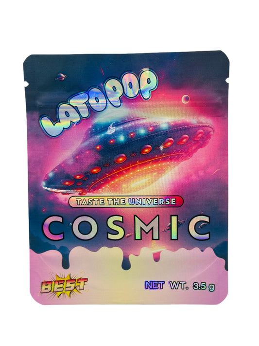 LATO POP COSMIC ( TASTE THE UNIVERSE ) 3.5G Mylar Bags