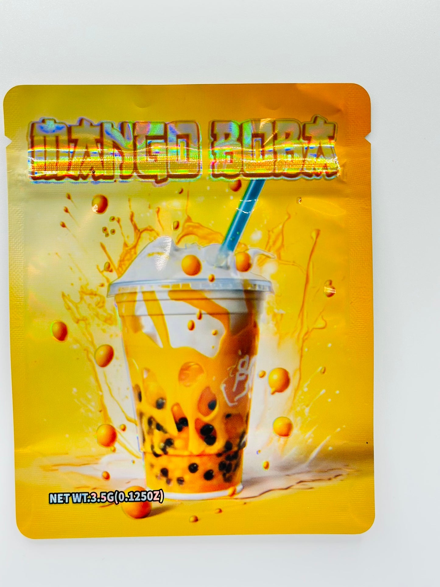 MANGO BOBA 3.5G Mylar bags