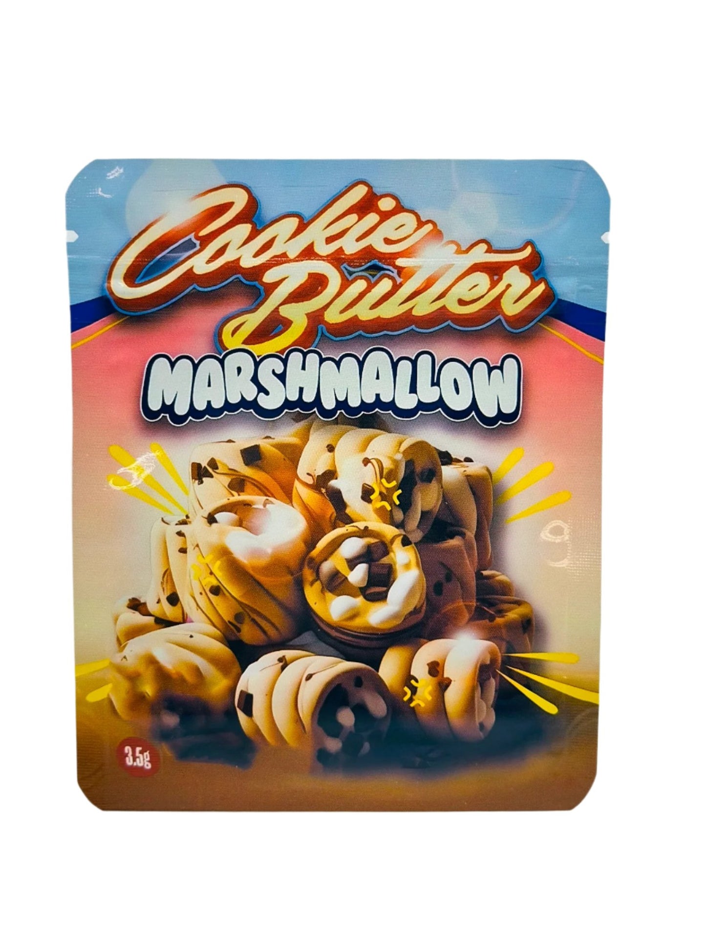 MARSHMELLOW Cookie Butter 3.5G Mylar bags