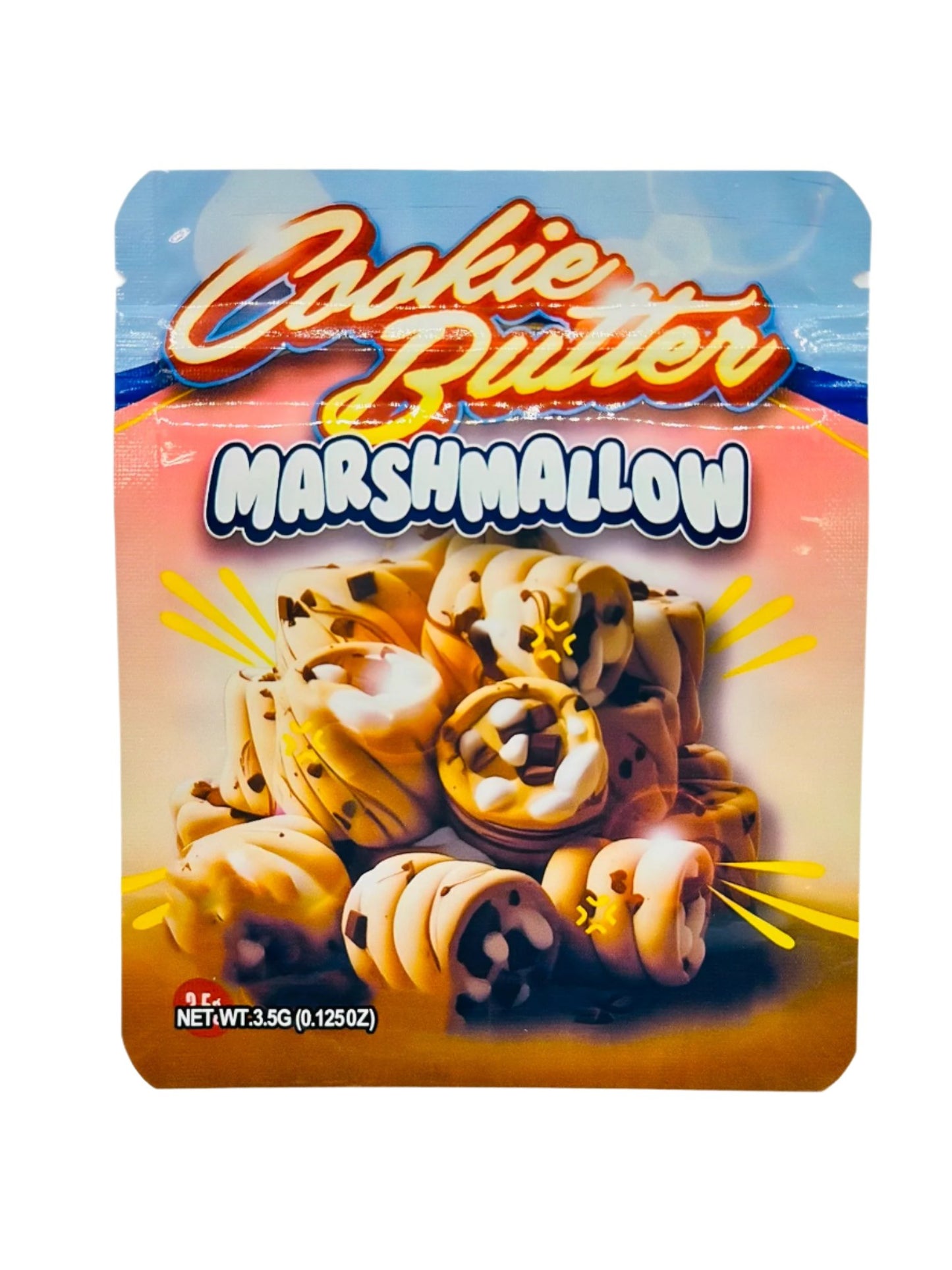 MARSHMELLOW Cookie Butter 3.5G Mylar bags