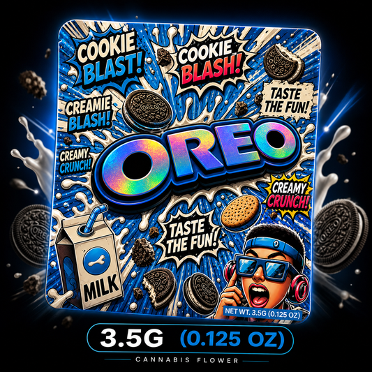 Oreo Mylar Bags – Classic Look, Fresh Protection
