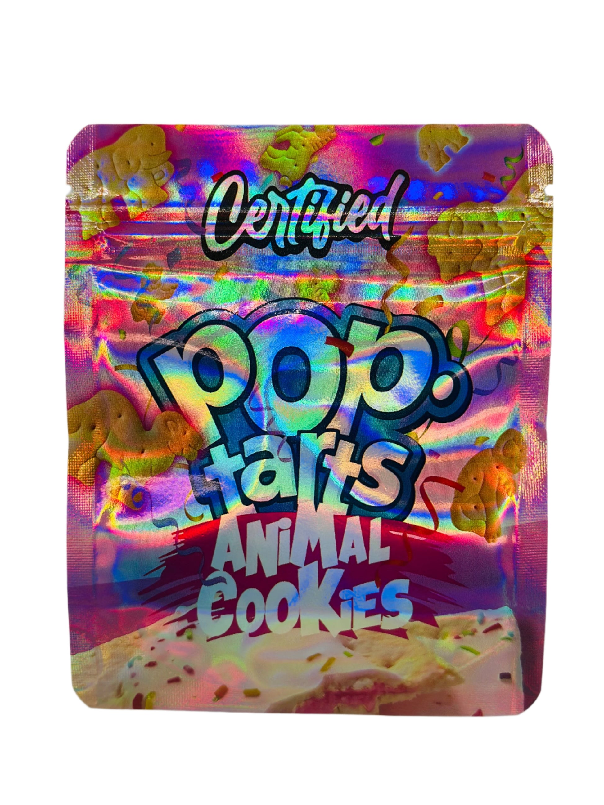 POP Tarts ANIMAL COOKIES 3.5G Mylar Bag