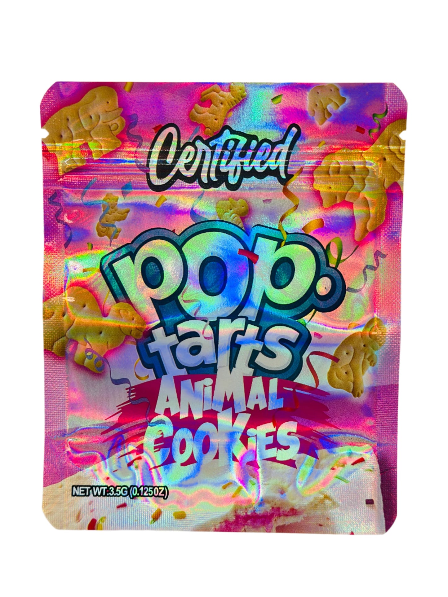 POP Tarts ANIMAL COOKIES 3.5G Mylar Bags