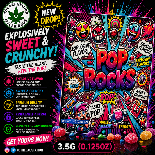 Pop Rocks Mylar Bags – Pop Style, Fresh Protection