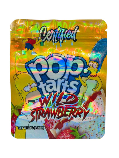 Pop Tarts Wild Strawberry 3.5G Mylar Bags