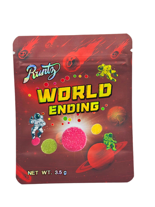 Runtz WORLD ENDING 3.5G Mylar bags