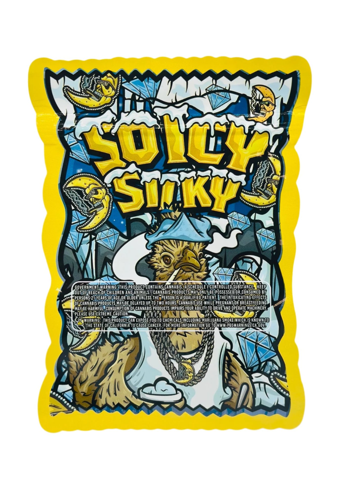 SOiCY Silky 3.5G  Mylar bags.