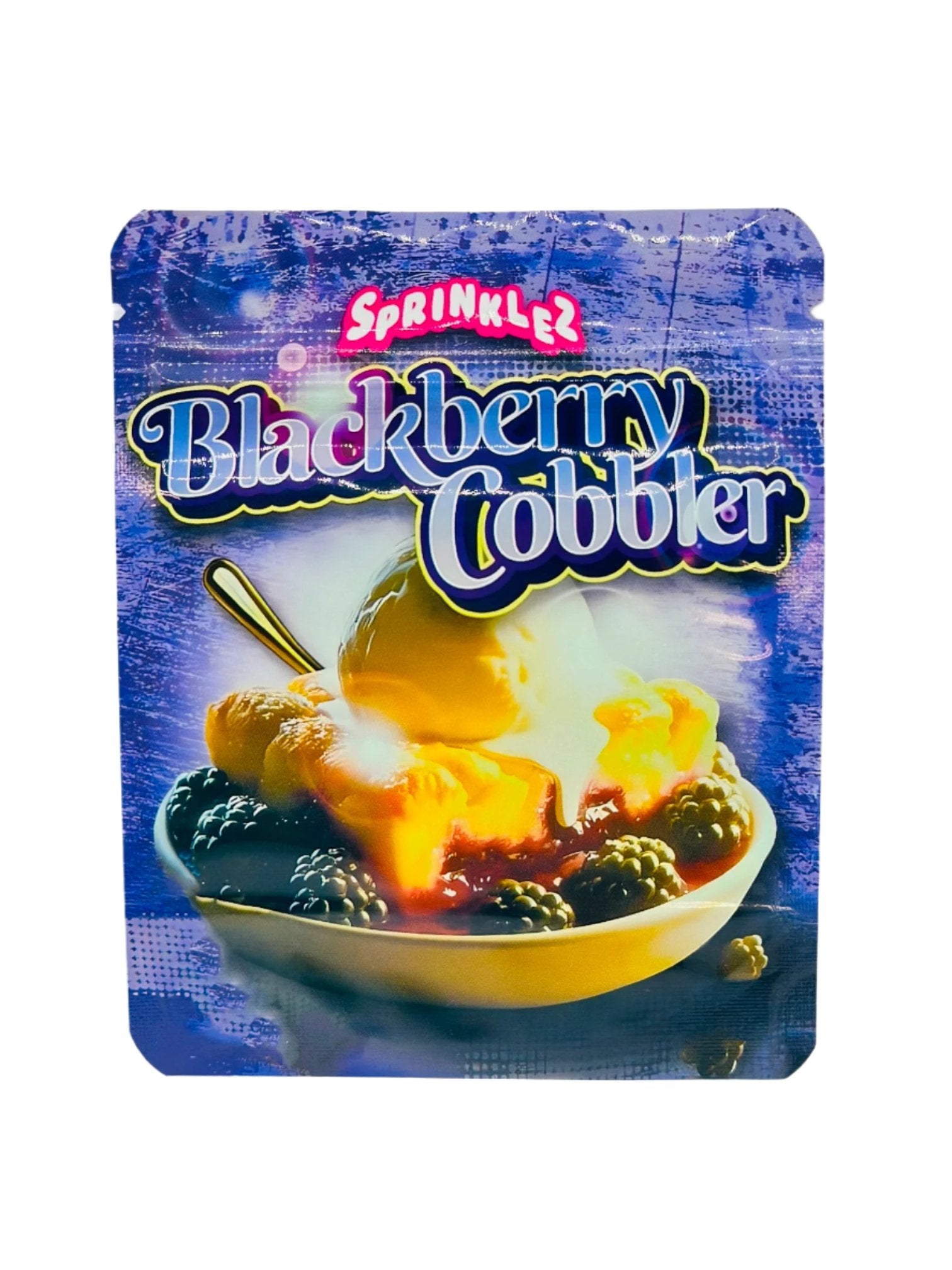 SPRINKLEZ Blackberry Cobbler 3.5G Mylar Bags.