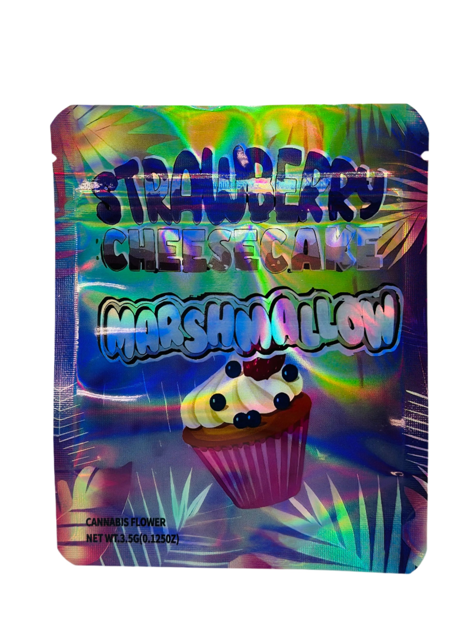 STRAWBERRY CHEESECAKE MARSHMALLOW 3.5g Mylar bags