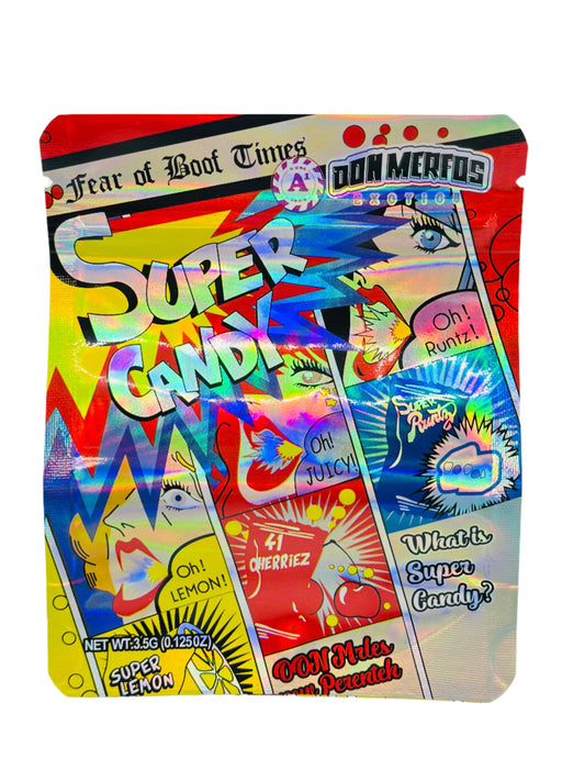 SUPER CANDY DON MERFOZ 3.5g mylar bags