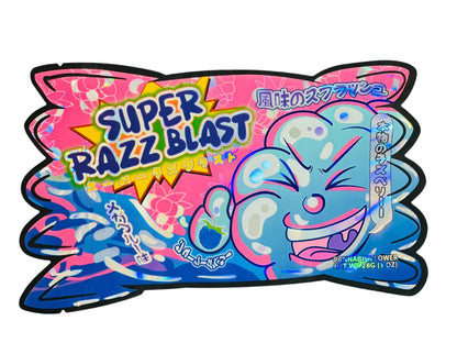 SUPER RAZZ BLAST 1oz 28g Mylar bag