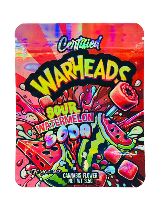 Sour Watermelon Soda 3.5G Mylar Bag