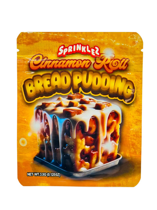Sprinkles Cinnamon Roll BREAD PUDDING 3.5G Mylar Bag