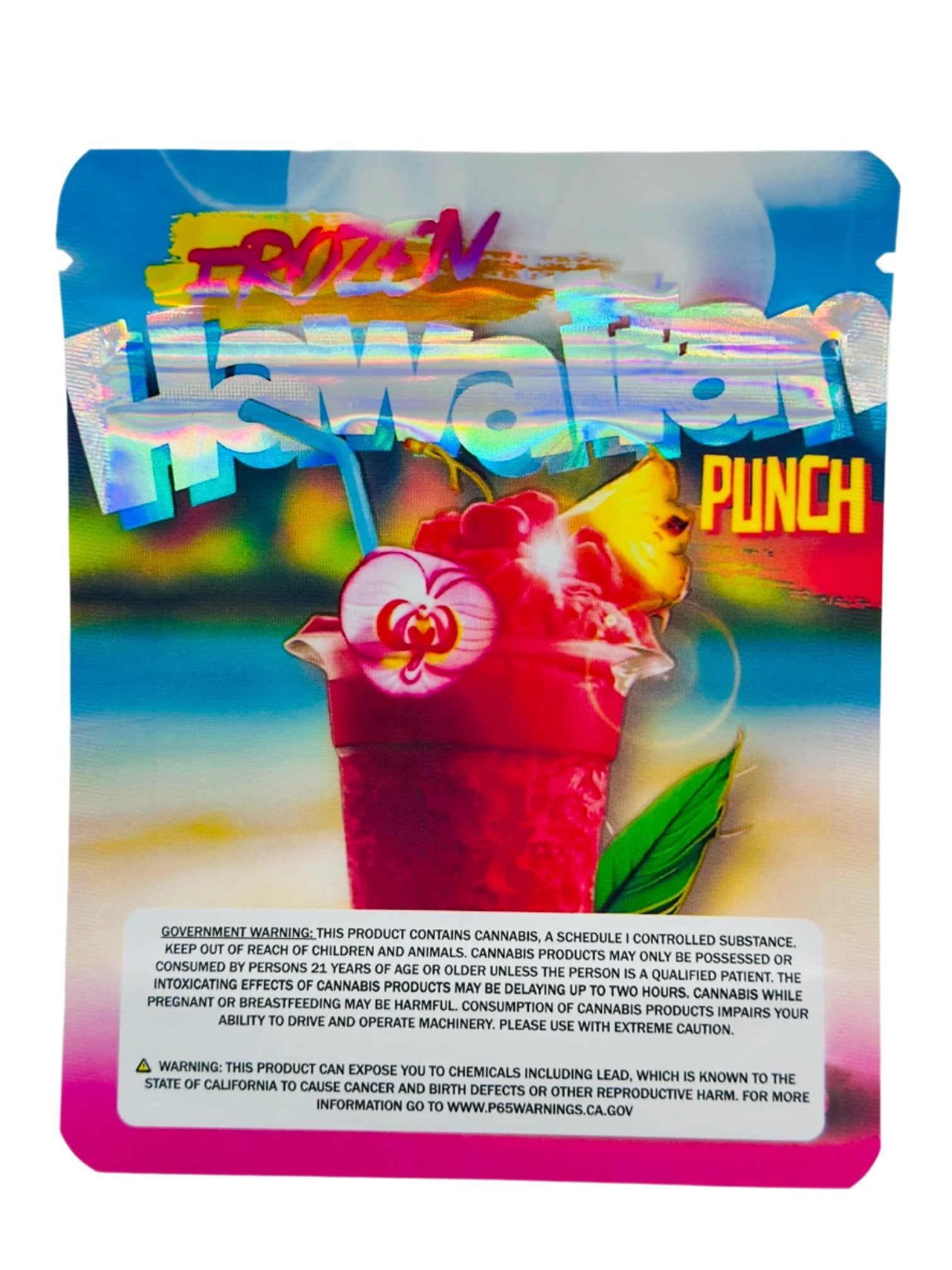 TROPICAL HAWAIIAN PUNCH 3.5G Mylar bags.