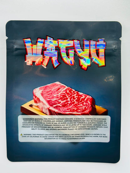 WAGYU 3.5G Mylar bags.