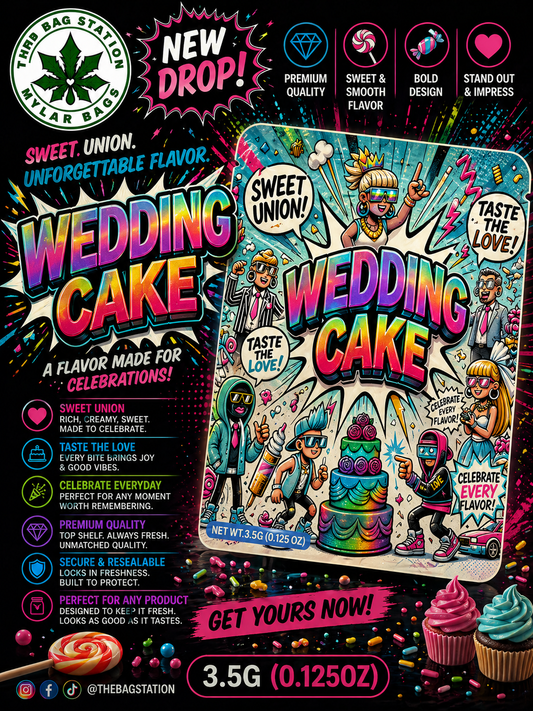 Wedding Cake Mylar Bags – Elegant Look, Fresh Protection