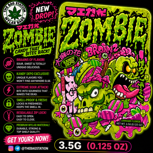 Zombie Mylar Bags – Dead Look, Fresh Protection